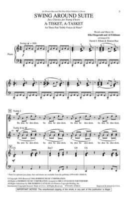 Swing Around Suite CME From the Podium 3-Part Treble Arranger: Da