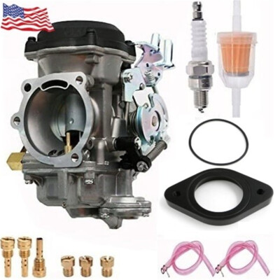 FOR HARLEY DAVIDSON  40MM CV CARBURETOR BLACK INTAKE MANIFOLD PERFORMANCE TUNED