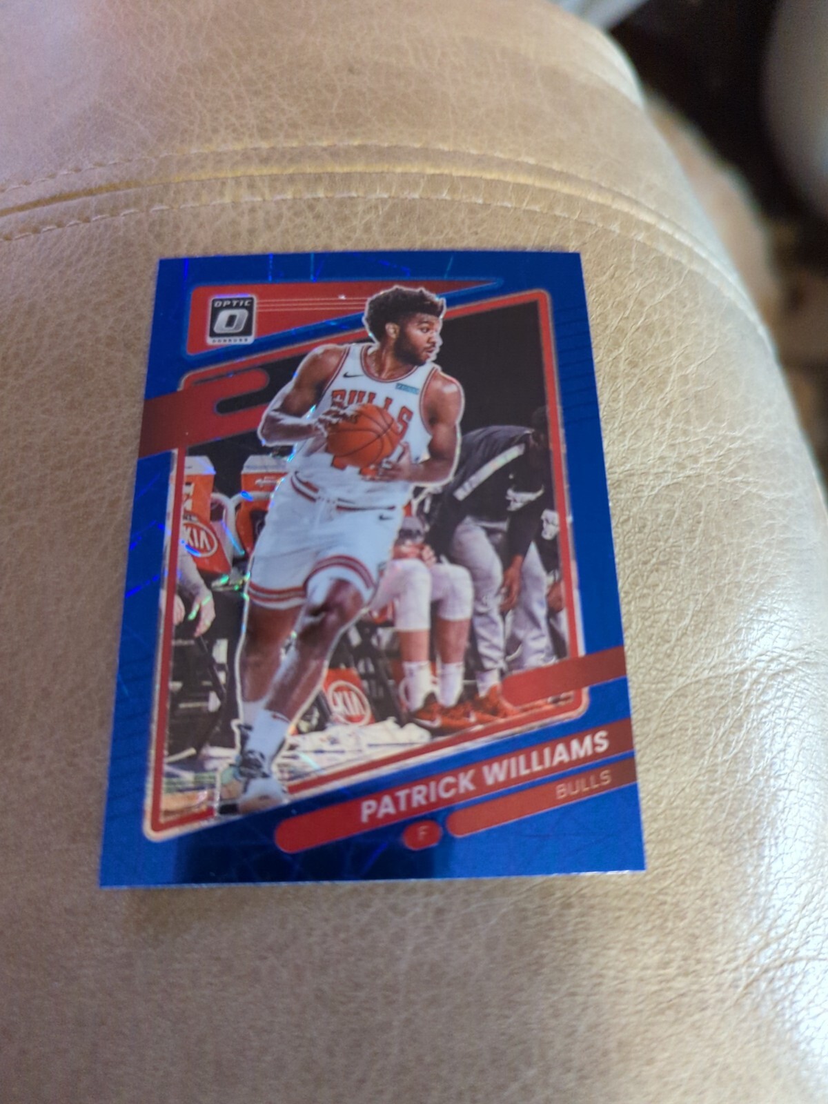 2021-22 Donruss Optic Basketball Blue Velocity Patrick Williams #17 DD1