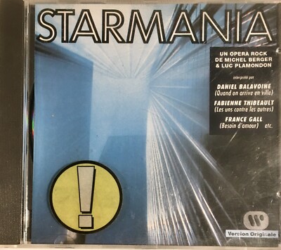 STARMANIA Version Originale Rare CD Collectible