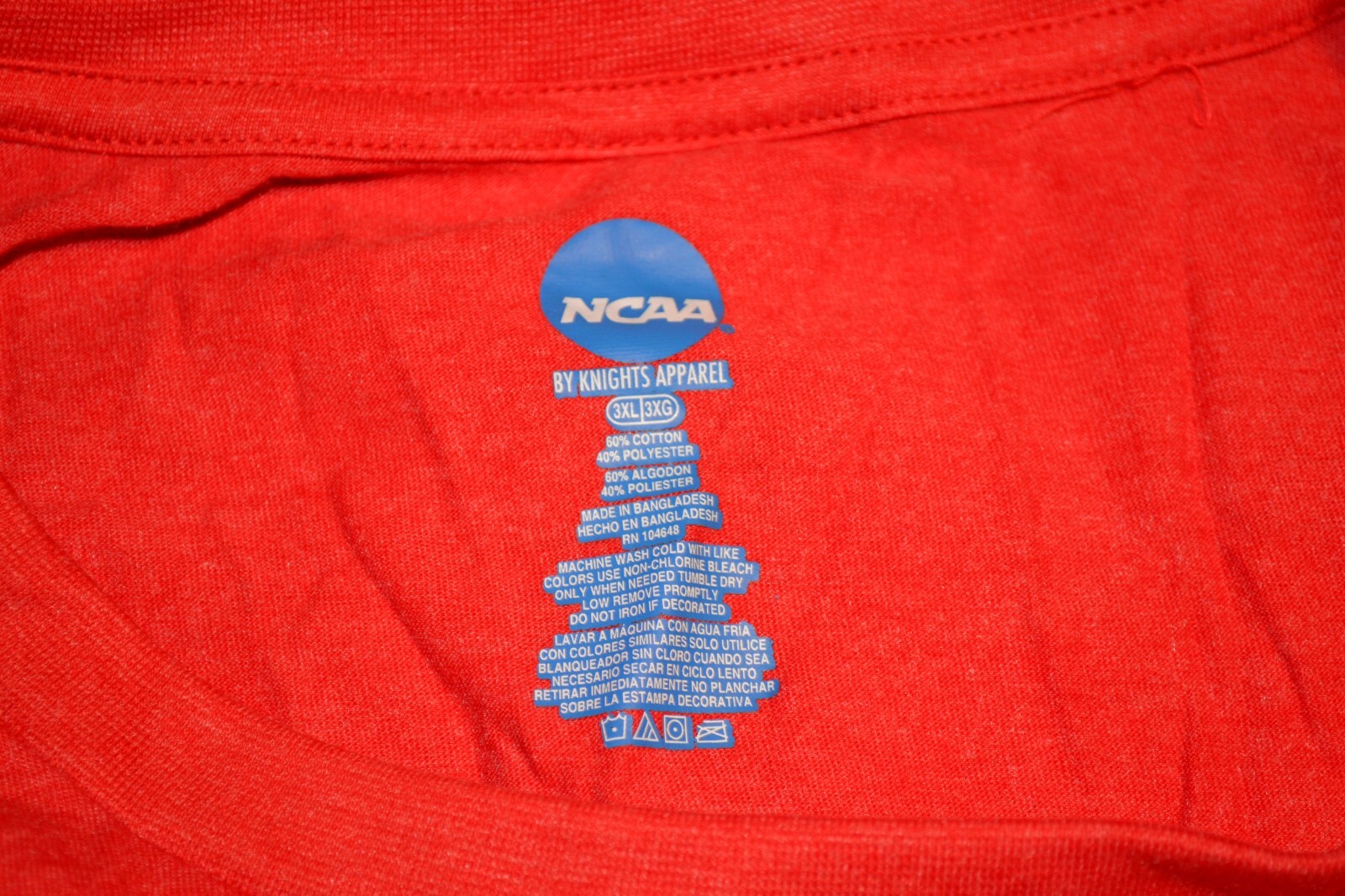 NEW Ohio State University Buckeyes Short Sleeve T-Shirt 3XL by Knights Apparel