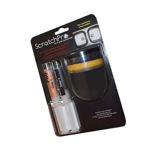 Scratch Pro Kit for Repairing and Polishing Stainless Steel Sinks