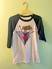 Vintage 1982 APRIL WINE POWER PLAY World Tour 3/4 Raglan Baseball Tee S/M