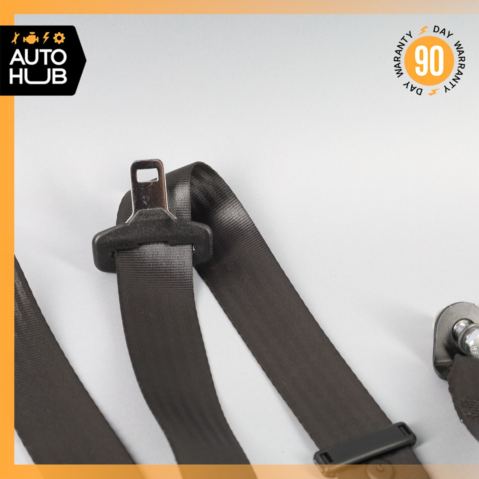 08-19 Maserati GranTurismo M145 Coupe Rear Right Side Seat Belt Black OEM