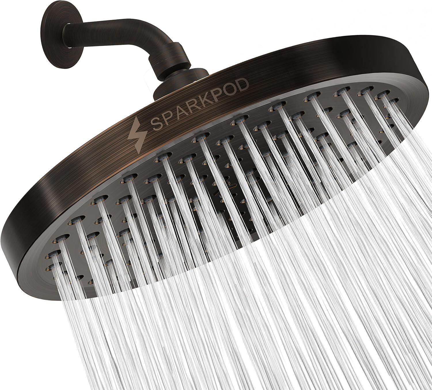 Shower Head - High Pressure Rain - Premium Quality Luxury Design