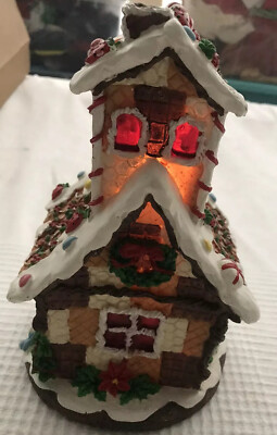 J C Holiday Time Christmas Village Sweet Learnings School House