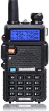 BAOFENG UV-5R Dual Band Two Way Radio (Black),144-148MHz & 420-450MHz 5W 1500mAh