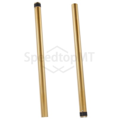 Gold Front Fork Tubes Pipes For Kawasaki ER300 Z300 2015-2016 ER250 Z250 2015-17