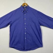 Cutter & Buck Large Men’s Purple Long Sleeve Button Up Shirt