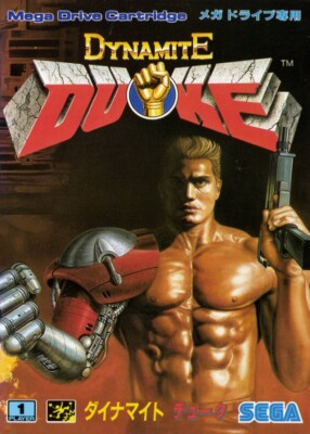 SEGA Mega Drive - Dynamite Duke JAPAN mit OVP sehr guter Zustand