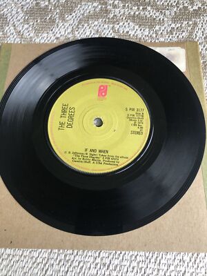 Three Degrees-Take Good Care Of Yourself/If And When 7  Vinyl Single Original 74