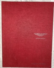 Aston Martin V8 Vantage Roadster 2007-2008 Hardback Sales Brochure