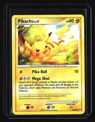 Pokemon PIKACHU 71/99 Arceus - NM/Near Mint | eBay