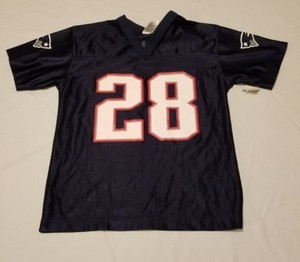 Details About Nfl Players Inc Youth Patriots Jersey 28 Dillon Size M 10 12