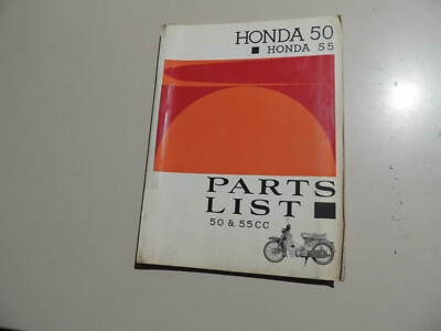 Parts List catalog ue Ersatz teil e katalog Honda C100 C105 03.1963