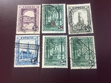 ICOLLECTZONE  Belgium E1-5 F/VF used