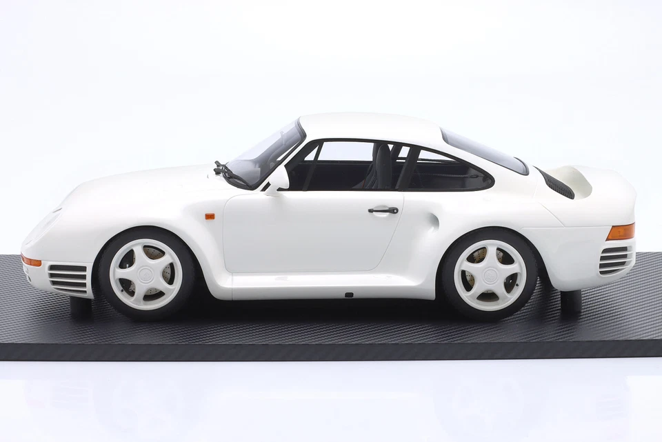 New TrueScale PORSCHE 959 SPORT GP 1983 1:12 Model Car WHITE TSM120013 KidBX - Image 3 of 4