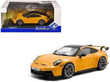 2023 Porsche 911 (992) GT3 Signal Yellow with Black Top 1/43