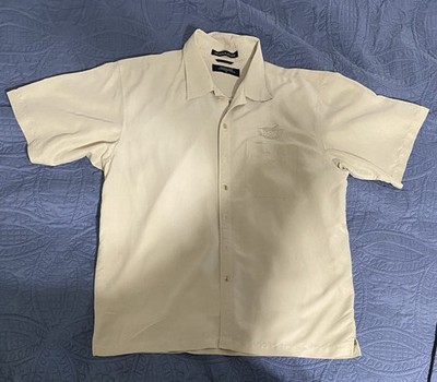 Devon & Jones Bahama Camp Interstate Batteries Button Down Shirt Size XL