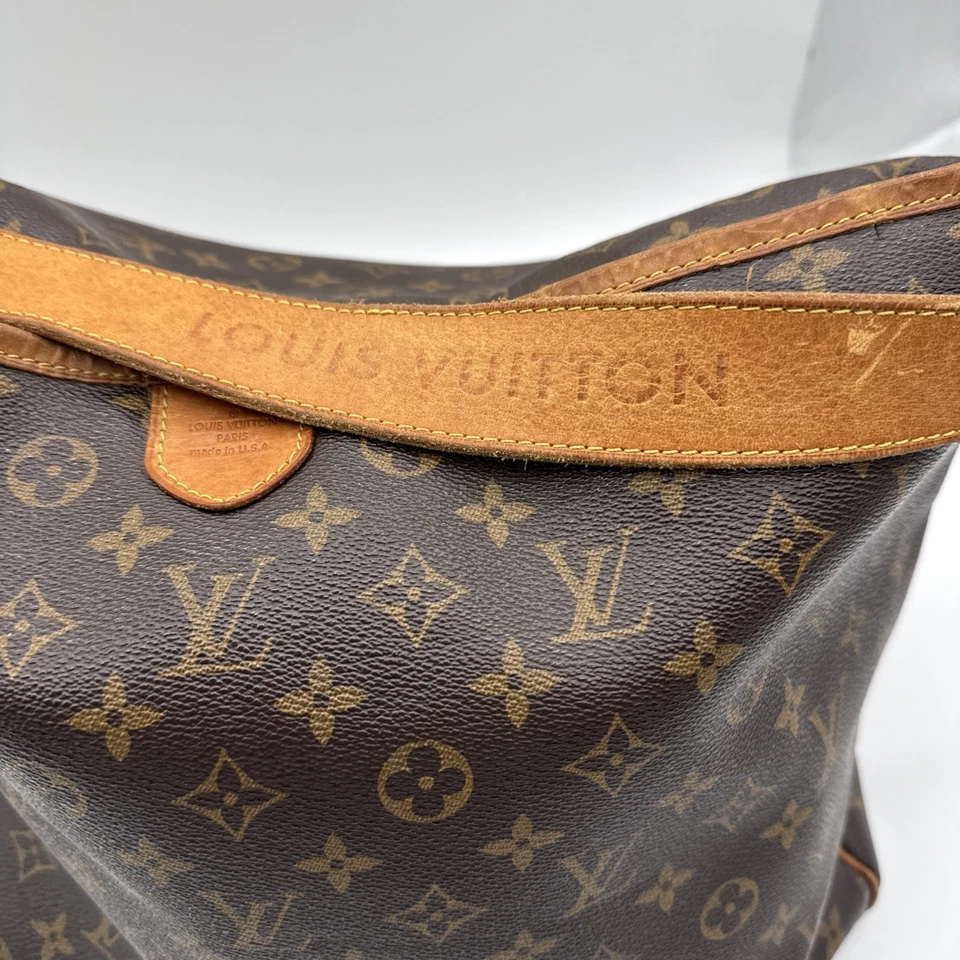 Bolso de Mano Louis Vuitton Encantador MM Marrón Monograma Lona Foto 4 de 4