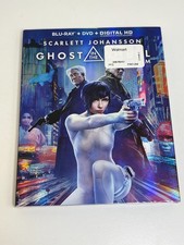 Ghost in the Shell Blu-Ray DVD Digital HD Scarlett Johansson 2017 Live Action