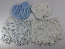 Vintage Baby Girl Diaper Covers, 4pc