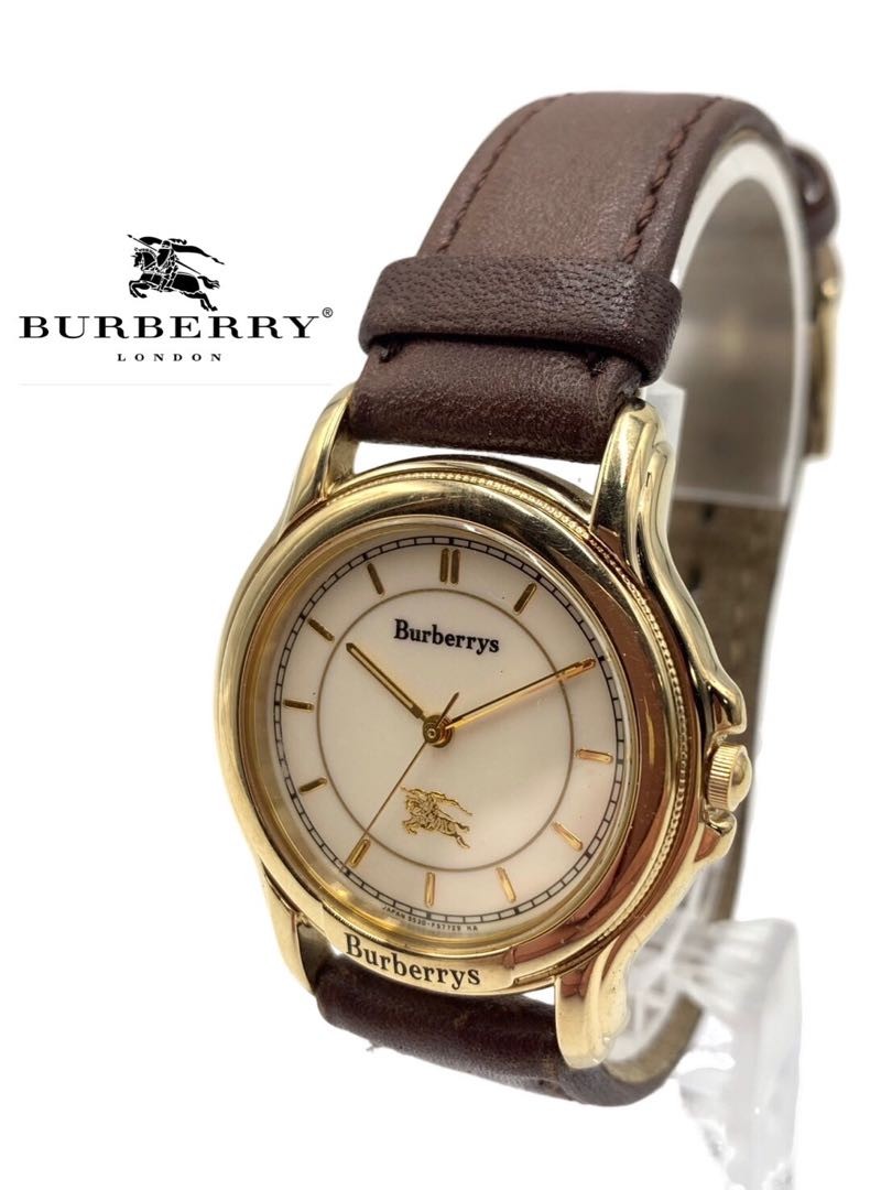 バーバリー Burberrys 5530-F52304 ヴィンテージ 腕時計 Burberry 5530-F52304 Analog Quartz Women Brand Gold Watch