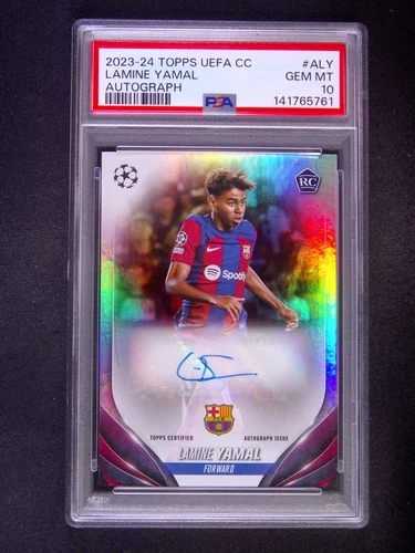 2023 Topps Uefa Lamine Yamal Refractor