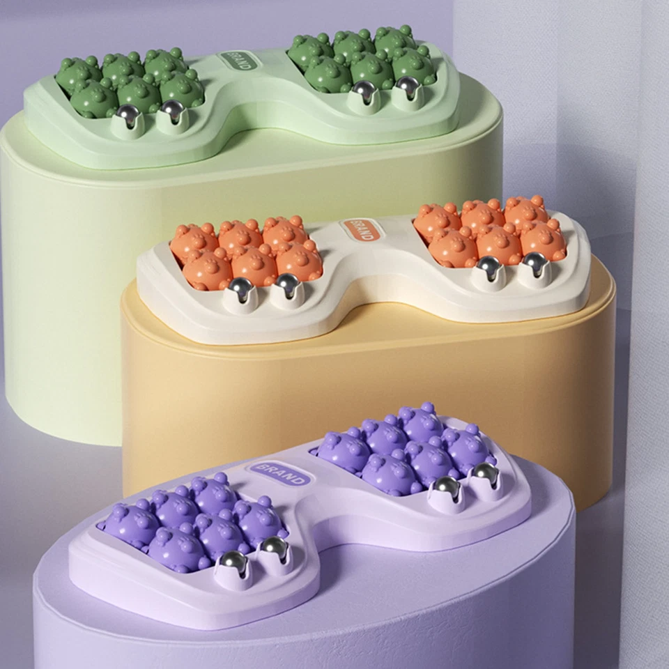 Foot Massager Roller Feet Acupressure Point Massage Pain Relief Relax - image 2 of 4