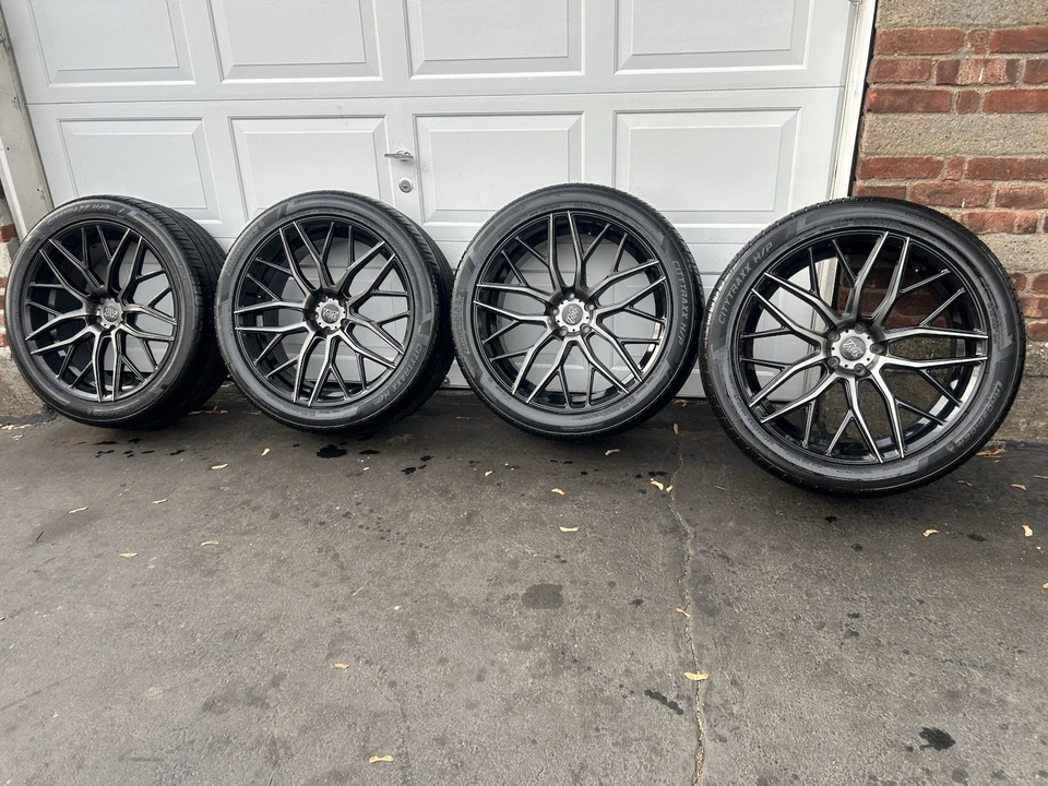 22” BMW X6 (5/120) rims & tires LOCAL PICKUP & CASH ONLY At Caldwell NJ - Image 2 of 4