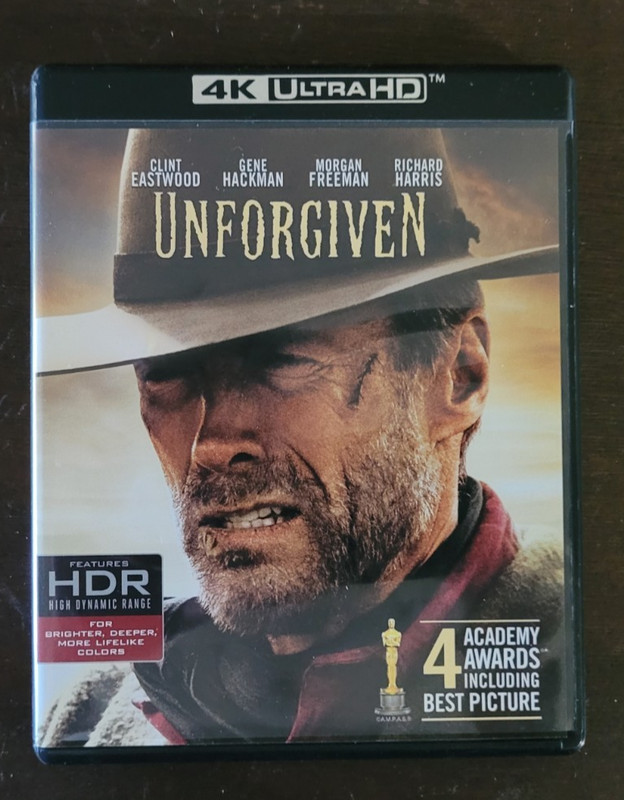Unforgiven [4K UHD Blu-ray] Clint Eastwood