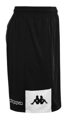 Kappa Daggo schwarz/weiß Large Shorts Unisex Erwachsene