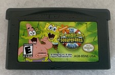 SpongeBob SquarePants Movie (Nintendo Game Boy Advance, 2004) GBA Cartridge Only