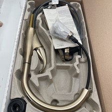 Delta Model 9192-CZ-DST Champagne Gold Pull d...