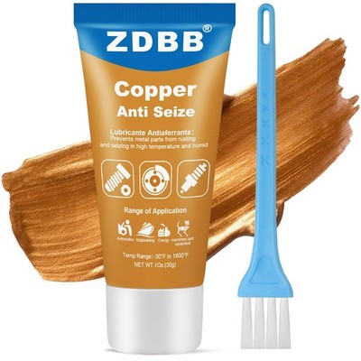 ZDBB Copper Anti Seize Thread 1 oz (1-Pack), Anti-Seize Lubricant 