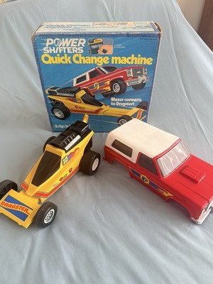 70 s Mattel Power Shifters Quick Change Machine Working with Box