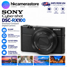 Sony RX100 I Compact Digital Camera 20.2 MP 3.6x Optical Zoom Date/Time Stamp US
