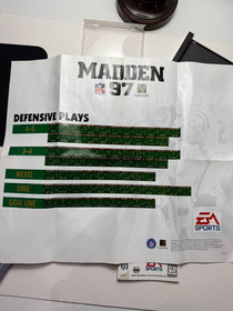 Madden NFL 97 (Sega Saturn, 1996) Complete