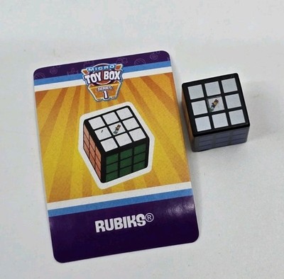 Micro Toy Box Rubiks Cube Miniature Mini with STICKER Series 1 Miniature