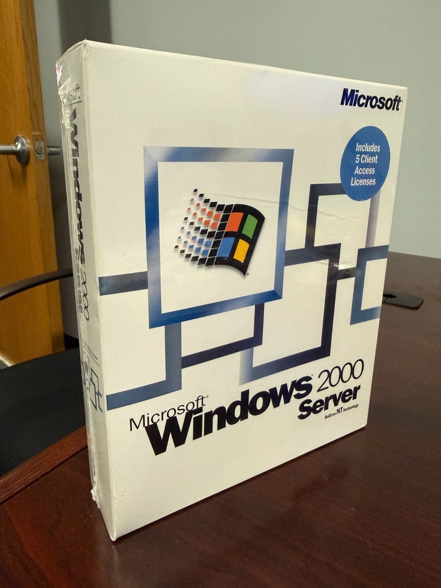 Windows 2000 Server NEW CIB SEALED | eBay