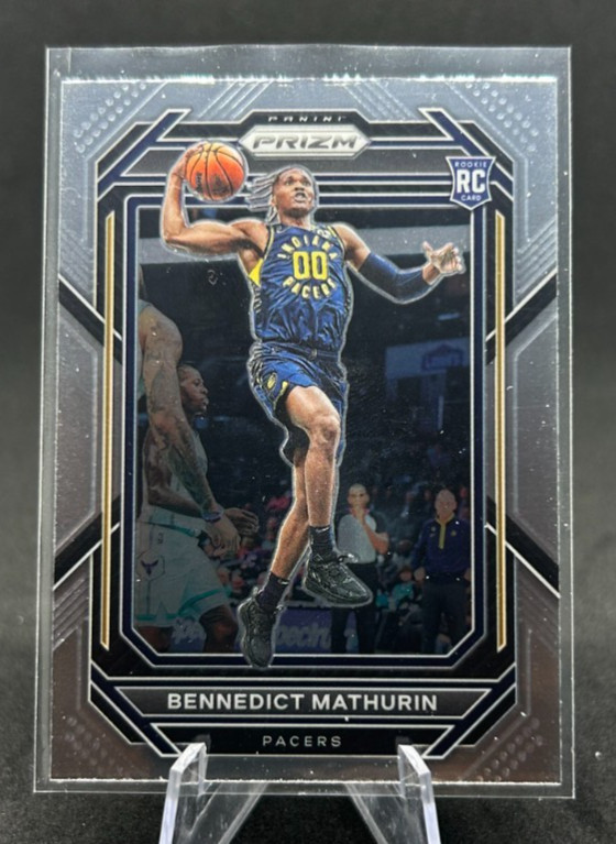 Bennedict Mathurin 2022-23 NBA Panini Prizm Base Rookie RC #254 Pacers