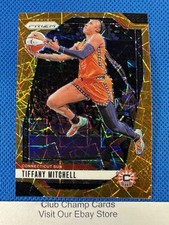 2024 #57 Tiffany Mitchell Panini Prizm WNBA Orange Velocity Prizm Sun