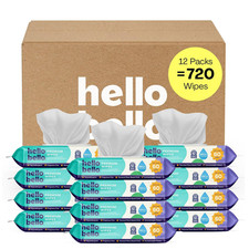 Premium Fragrance-Free Baby Wipes, with Chamomile  Aloe Extracts for Sensitive