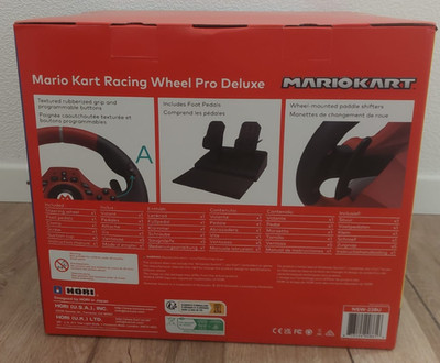 HORI Mario Kart Racing Wheel Pro Deluxe Nintendo Switch2 & 1 Lenkrad 