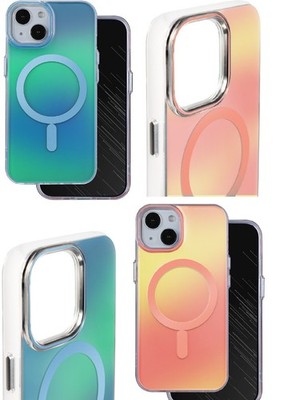 Schimmernd Schutz Hülle mit MagSafe Für Samsung Galaxy S26 - Bunt Case Tasche