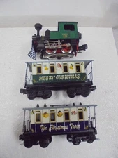 Julie 12 Christmas Passenger Tin Plate Set By ETS