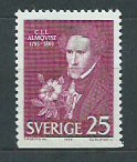 Suecia - Correo 1966 Yvert 544a ** Mnh Carl Jonas Love