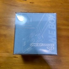 Game Boy Advance SP Pearl Blue 6213 From Japan