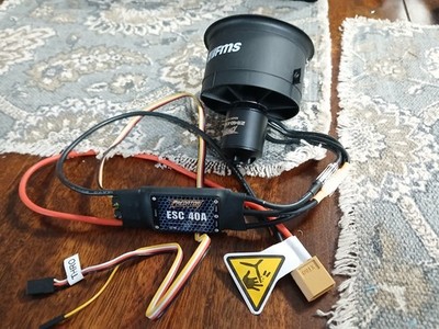 Predator ESC 40A Brushless Speed Controller 28-40-KV2810 Motor for RC Aircraft
