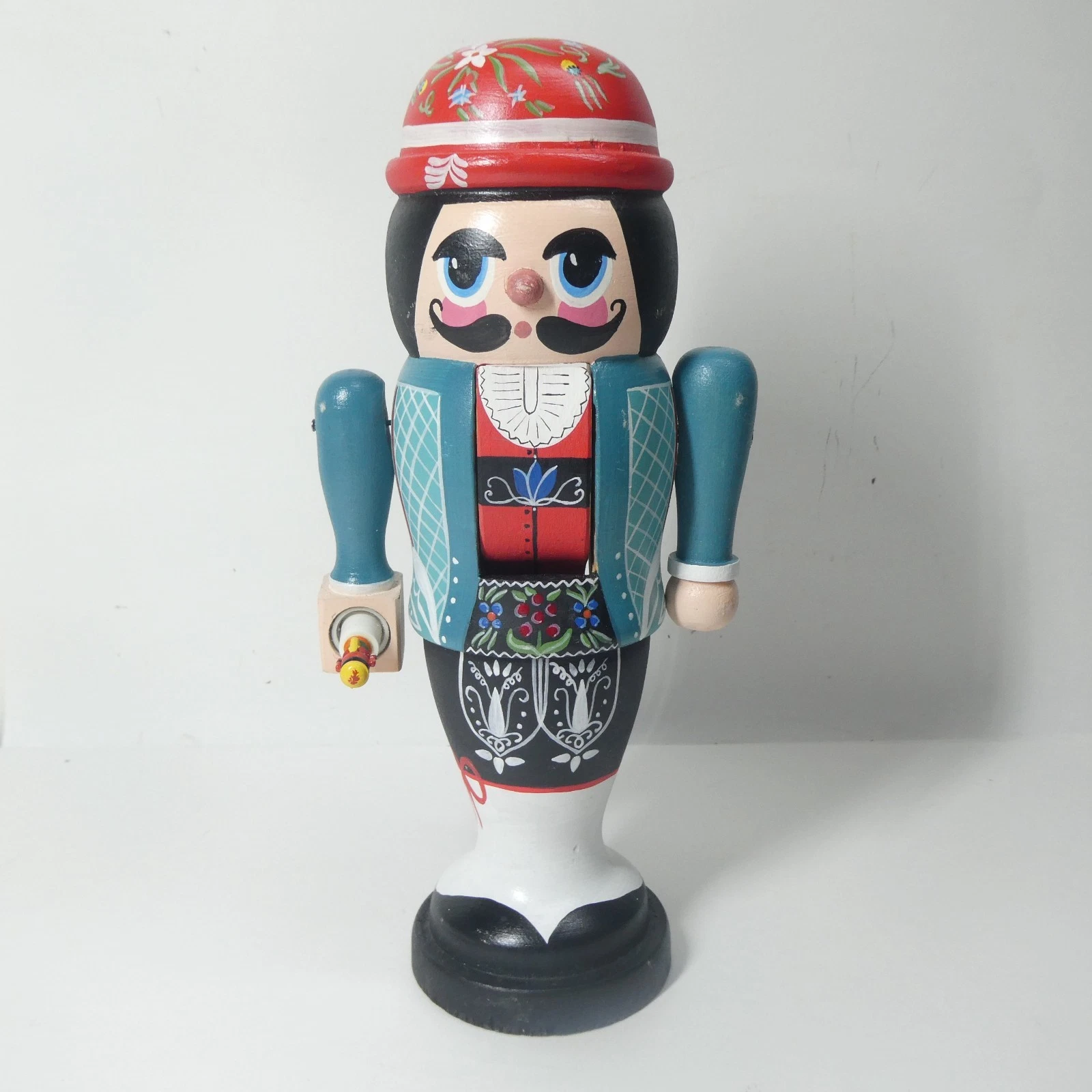 Original Perzy House of Tyrol Nutcracker Wooden Handpainted Austria